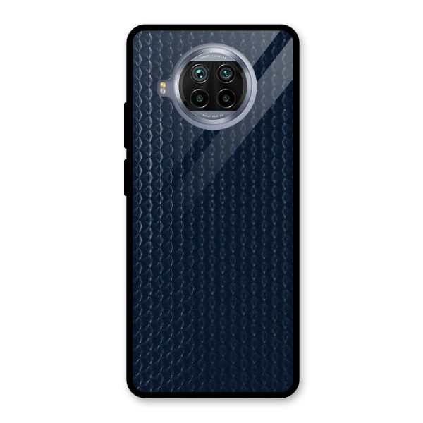 Blue Pattern Glass Back Case for Mi 10i